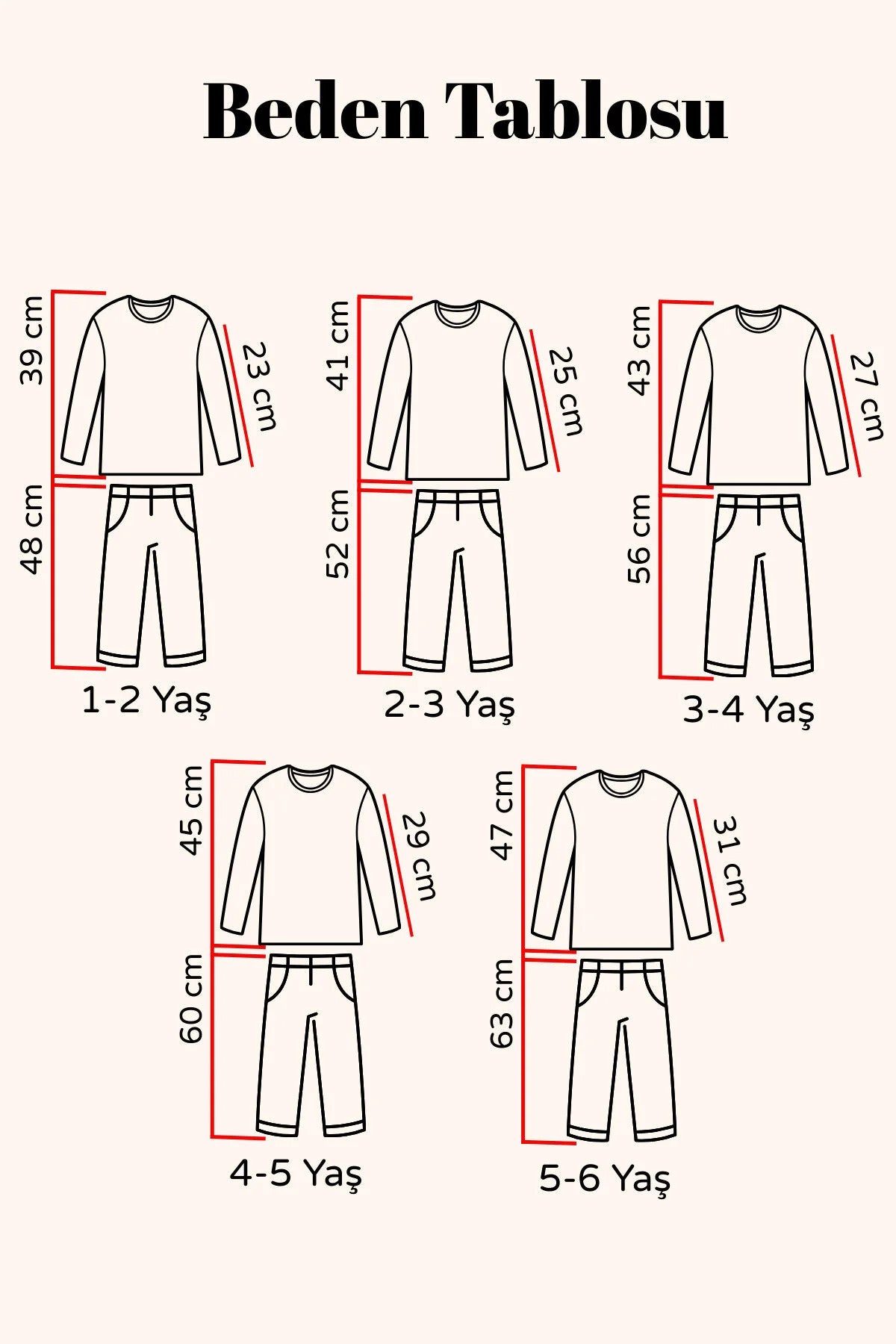 Kız Erkek Basic Şerit Detaylı Sweatshırt Takım Çocuk Takımı Bej